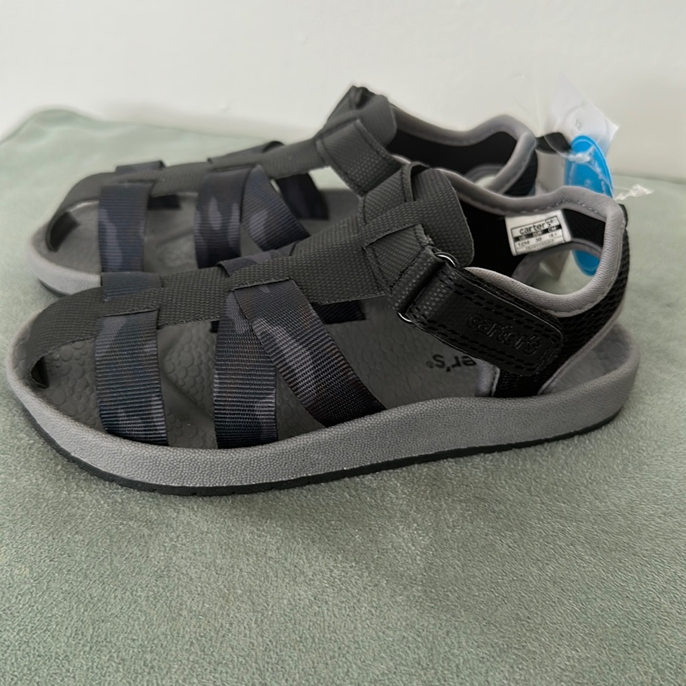 Carter’s Boys Sandals. Sz 12. New with tags